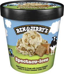 BEN & JERRY'S Helado Spectacu-love Caramel Cookie 465 ml