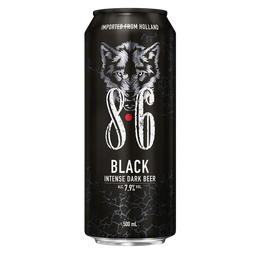 8.6 Cerveza Black 7,9° 50 cl