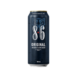 8.6 Cerveza Rubia Original 0.5 L