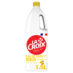 LA CROIX Eau de Javel Plus Nettoyant Désinfectant Fraîcheur Tonique 1,5 L