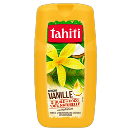 TAHITI Gel Douche Hydratant Vanille et Huile de Coco 250 ml