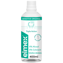 ELMEX Enjuague Bucal Sensitive Dientes Sensibles 400 ml