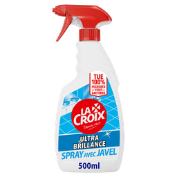 LA CROIX Spray désinfectant ultra brillance salle de bain javel 500 ml