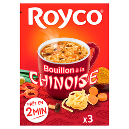 ROYCO Soupe Déshydraté Nouilles Carotte Champignons
