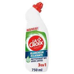 LA CROIX Gel nettoyant WC javel ultra désinfectant 750 ml