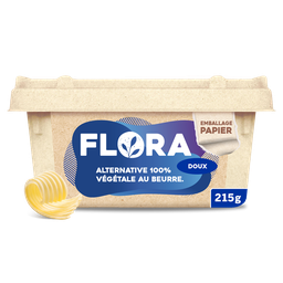 FLORA Alternative Végétale au Beurre Doux 215 g