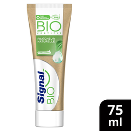 SIGNAL BIO Dentifrice fraicheur naturelle avec huile essentiel d'eucalyptus 75ml