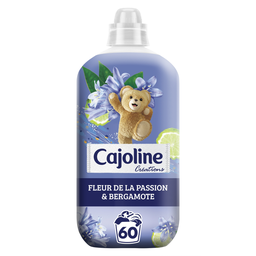 CAJOLINE Amaciador líquido Créations flor da paixão e bergamota 1,38 L