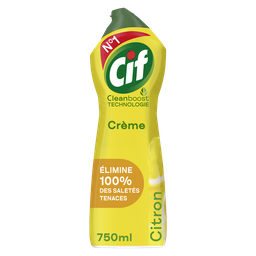 CIF Crema limpiadora Cleanboost limón 750 ml