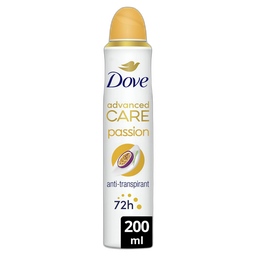 Dove Advanced Care Déodorant Spray Femme 72H Anti-Transpirant Parfum Fruit De La Passion 200Ml