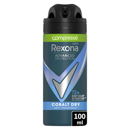 REXONA MEN Déodorant homme cobalt dry spray compressé 72h REXONA 100ml
