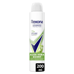 REXONA Desodorante Spray Advanced Protection Anti-Transpirante 72h Aloe Vera 200 ml