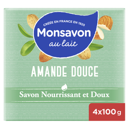 MONSAVON Savon Solide à l'Amande Douce