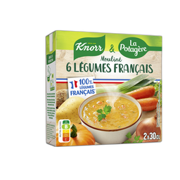Knorr Soupe Moulinée Légumes Français 2 Personnes 2X30Cl