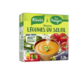 Knorr Soupe Douceur De Légumes Du Soleil En Brique 2 Personnes 2X30Cl