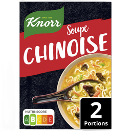 Knorr Soupe Chinoise Deshydratée Nouilles Et Champignons Noirs 2 Personnes 45G