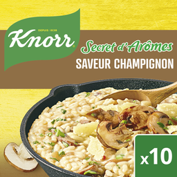 Knorr Bouillon Saveur De Champignon Secret D'Arômes 10 Cubes 100G