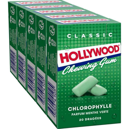 HOLLYWOOD Chewing-gum Regular Chlorophylle 5x28g