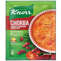 Knorr Soupe Déshydratée Chorba Halal 4 Portions 110G