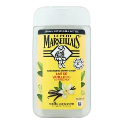 LE PETIT MARSEILLAIS douche BIO lait de vanille 250ml