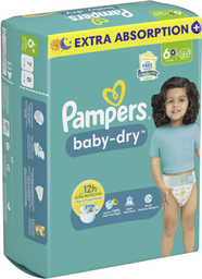 Pampers Baby-Dry 21 Pc. N°6+ (14-19 Kg)