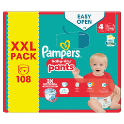 Pampers Baby-Dry Pants 108 Pc. N°4 (9-15 Kg)