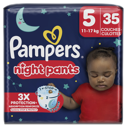 Pampers Baby Dry Couches-Culottes Taille 5 (11-17Kg) 35 Couches-Culottes