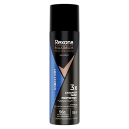 REXONA Desodorante Spray Hombre Antitranspirante 96H Cobalt Dry Maximum Protection 150 ml