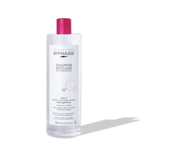 Byphasse Solution Micellaire Démaquillante 4 En 1 Peaux Sensibles Sèches Irritables 500Ml
