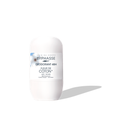 Byphasse Déodorant 48 H Fleur De Coton (Roll-On) 50Ml