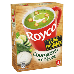 ROYCO Dehydrated Soup Zucchini & Goat Cheese 3 sachets of 20 cl