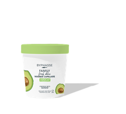 Byphasse Family Fresh Delice Masque Capillaire Avocat Cheveux Secs 250Ml