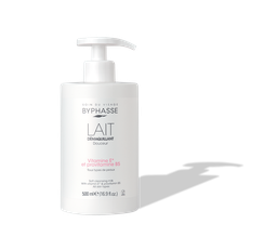 BYPHASSE Lait démaquillant douceur à la vitamine E et provitamine B5 tous types de peaux 500ml