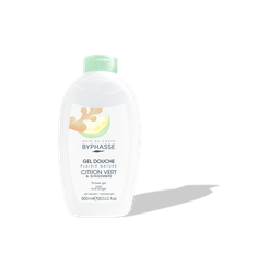 BYPHASSE plaisir nature gel de douche citron vert & jengibre 600ml