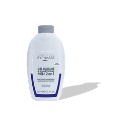 BYPHASSE gel douche-shampooing 2 en 1 homme groovy paradise 600ml