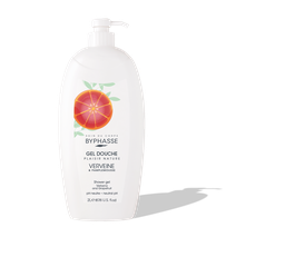 BYPHASSE plaisir nature gel douche verveine & pamplemousse 2l