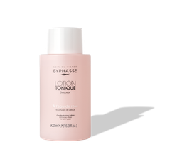 BYPHASSE lotion tonique douceur à l'eau de rose tous types de peaux 500ml