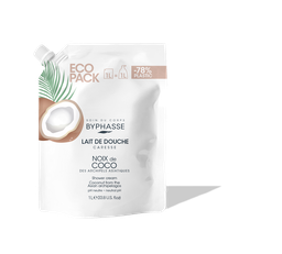 BYPHASSE ecopack caresse lait de douche noix de coco 1l