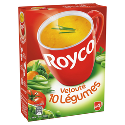 ROYCO Dehydrated Soup 10 Vegetables 4 sachets of 12.4 g