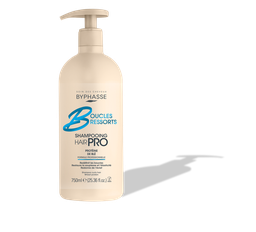 BYPHASSE hair pro boucles ressorts shampooing cheveux bouclés 750ml