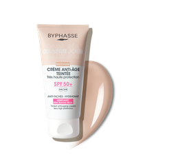 BYPHASSE Chaque Jour Crème anti-âge SPF50+ 3 en 1 teintée médium 50ml