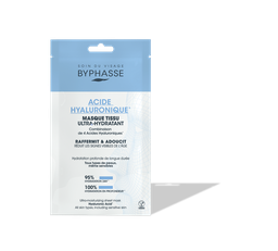 BYPHASSE Masque Tissu Ultra-hydratant Acide Hyaluronique 18 ml