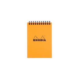 RHODIA 13500C bloc-notes A6 80 feuilles Orange