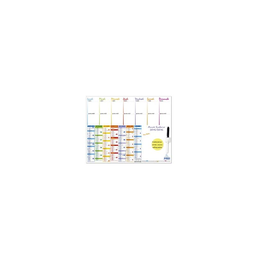 EXACOMPTA Horario Borrable 43X33.5