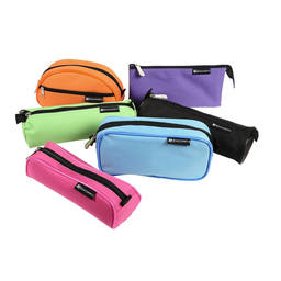EXACOMPTA Trousse scolaire, la trousse en colorie et modèle aléatoire
