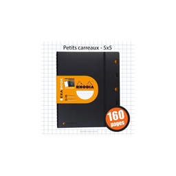 RHODIA Caderno Exabook 225x297 A4+ Quadriculado 5x5 160p