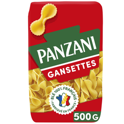 Panzani Gansettes Filière Blé Responsable Français 500G