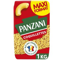 Panzani Coquillettes Blé Français 1Kg