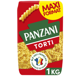 Panzani Torti Blé Français Maxi Format 1Kg