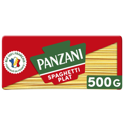 Panzani Spaghetti Plat Blé Français 500G